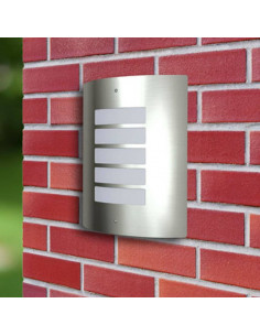 Appliquè moderni in acciaio inox per esterni ed interni, 2 2