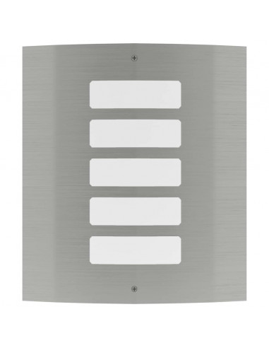 Appliquè moderni in acciaio inox per esterni ed interni, 2