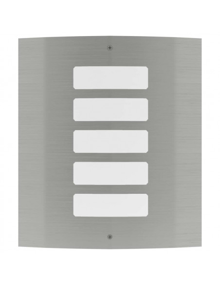 Appliquè moderni in acciaio inox per esterni ed interni, 2