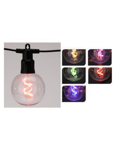 Catena luminosa Koopman LE2200400 PARTY LIGHTS D.6 cm non prolungabile