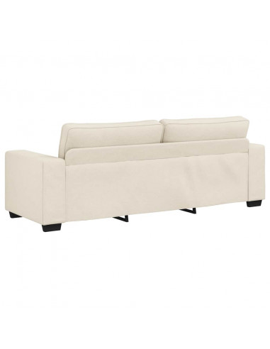 | Divano | con cuscino con cuscino Beige 221 x 77 x 82 cm Tela