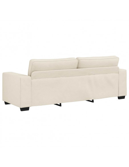 | Divano | con cuscino con cuscino Beige 221 x 77 x 82 cm Tela