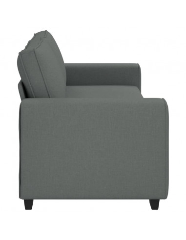 Divano a 3 Posti Grigio Chiaro 180 cm in Tessuto