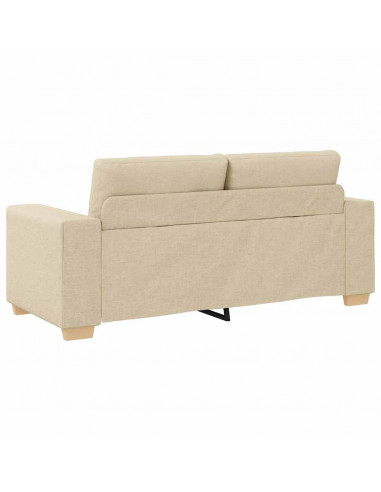 Divano Divanetto Crema 140 cm in Tessuto