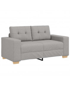 Divano Divanetto Grigio Nuvola 120 cm in Tessuto