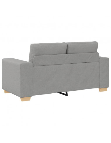 Divano Divanetto Grigio Nuvola 120 cm in Tessuto