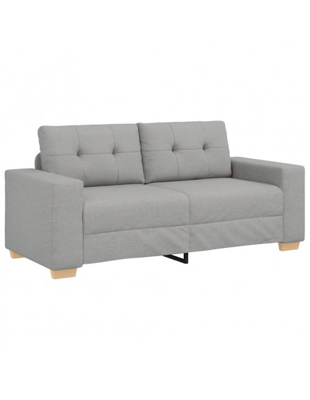 Divano Divanetto Grigio Nuvola 140 cm in Tessuto