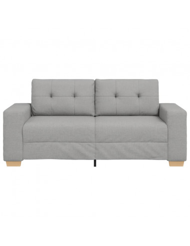 Divano Divanetto Grigio Nuvola 140 cm in Tessuto