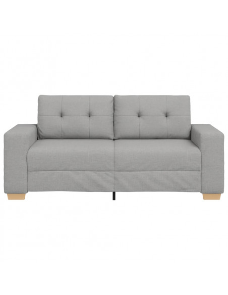 Divano Divanetto Grigio Nuvola 140 cm in Tessuto
