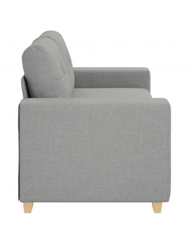 Divano Divanetto Grigio Nuvola 140 cm in Tessuto