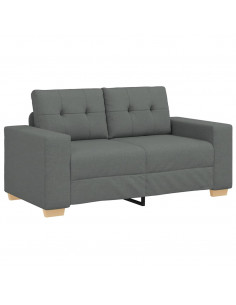Divano Divanetto Grigio Scuro 120 cm in Tessuto