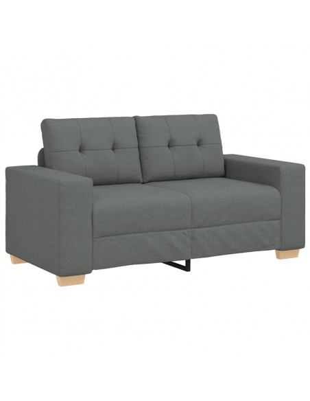 Divano Divanetto Grigio Scuro 120 cm in Tessuto