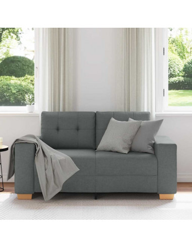 Divano Divanetto Grigio Scuro 120 cm in Tessuto