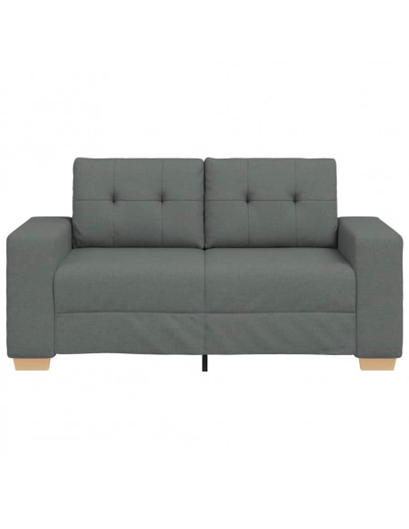 Divano Divanetto Grigio Scuro 120 cm in Tessuto