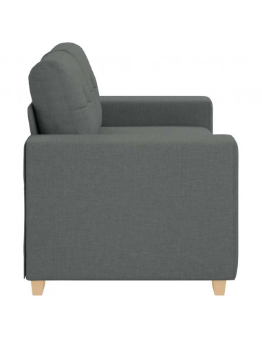 Divano Divanetto Grigio Scuro 120 cm in Tessuto