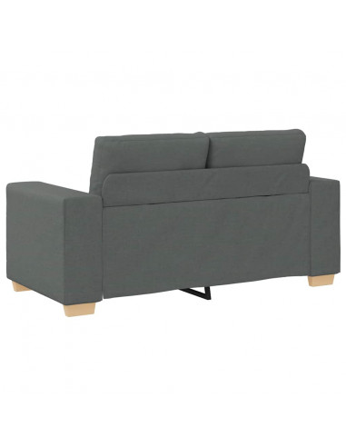 Divano Divanetto Grigio Scuro 120 cm in Tessuto
