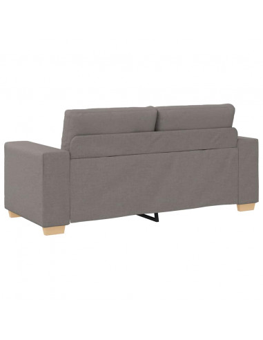 Divano Divanetto Tortora 140 cm in Tessuto