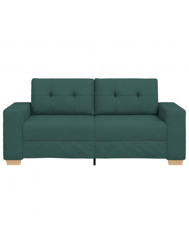 Divano Divanetto Verde Scuro 140 cm in Tessuto
