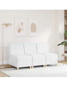 Divano Sedia Bianca 55 cm in Similpelle 2