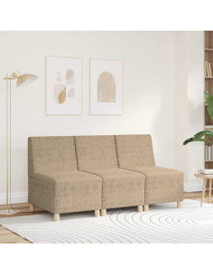 Divano Sedia Grigio Chiaro 55 cm in Similpelle Scamosciata 2