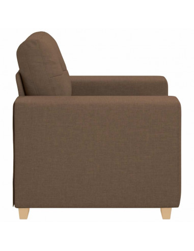 Divano Sedia Marrone 59 cm in Tessuto