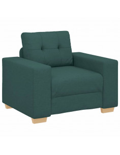 Divano Sedia Verde Scuro 59 cm in Tessuto