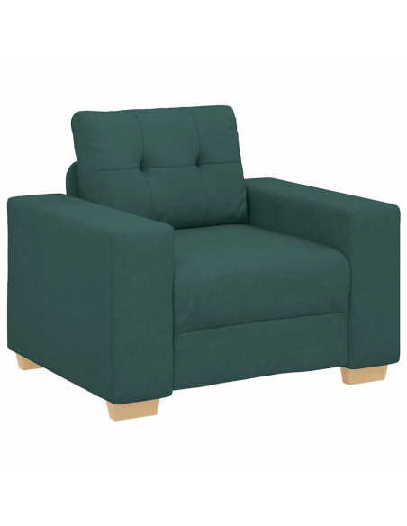 Divano Sedia Verde Scuro 59 cm in Tessuto