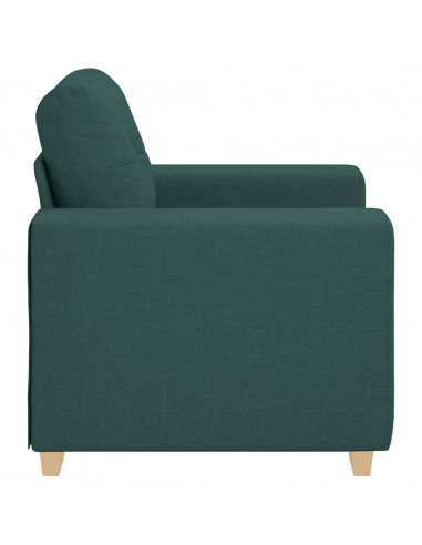 Divano Sedia Verde Scuro 59 cm in Tessuto