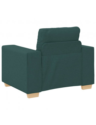 Divano Sedia Verde Scuro 59 cm in Tessuto