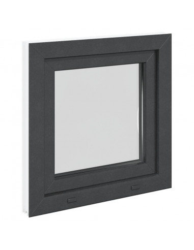 Finestra per Seminterrato RISOR 50x50cm Anta Ribalta DIN Destra