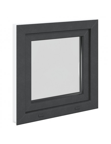 Finestra per Seminterrato RISOR 50x50cm Anta Ribalta DIN Destra