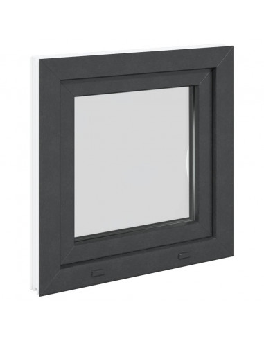 Finestra per Seminterrato RISOR 50x50cm Anta Ribalta DIN Destra