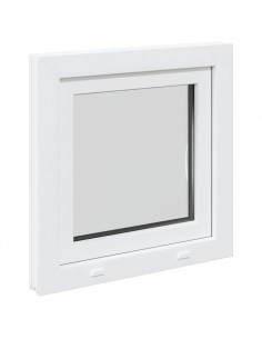 Finestra per Seminterrato RISOR 50x50cm Anta Ribalta DIN Destra