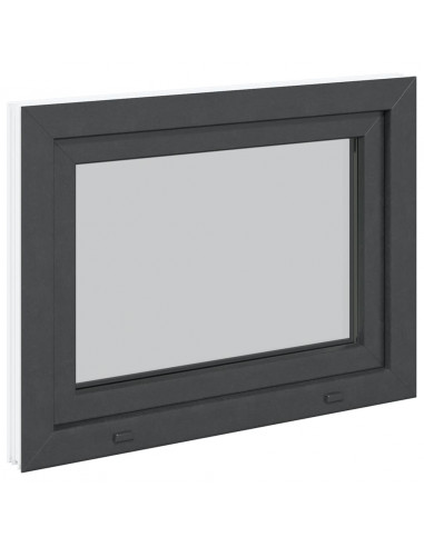 Finestra per Seminterrato RISOR 80x50cm Anta Ribalta DIN Destra