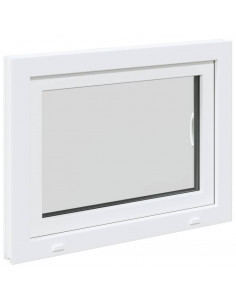 Finestra per Seminterrato RISOR 80x60cm Anta Ribalta DIN Destra