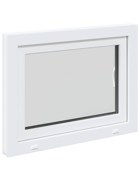 Finestra per Seminterrato RISOR 80x60cm Anta Ribalta DIN Destra