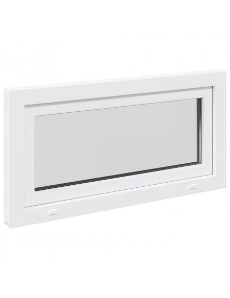 Finestra da cantina "RISOR" 100x50 cm anta ribalta DIN destra bianca