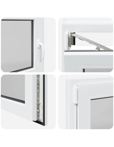 Finestra Seminterrato RISOR 100x70 cm Anta Ribalta DIN Sinistra