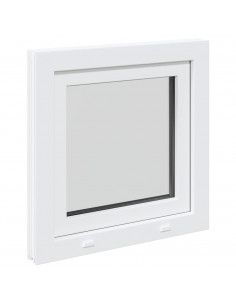Finestra Seminterrato RISOR 50x50 cm Anta Ribalta DIN Sinistra