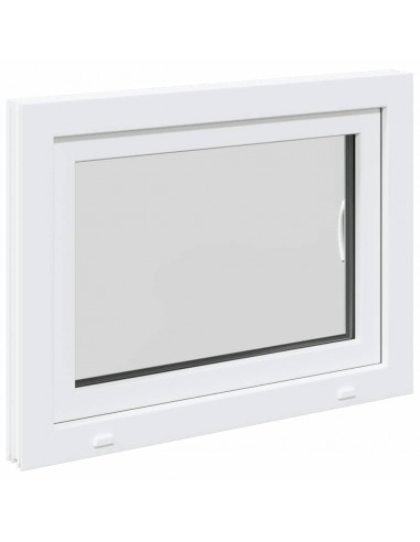 Finestra Seminterrato RISOR 80x50 cm Anta Ribalta DIN Destra