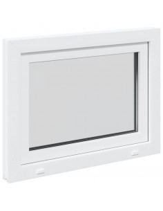 Finestra Seminterrato RISOR 80x50 cm Anta Ribalta DIN Sinistra