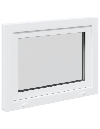 Finestra Seminterrato RISOR 80x50 cm Anta Ribalta DIN Sinistra