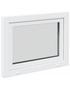 Finestra Seminterrato RISOR 80x70 cm Anta Ribalta DIN Sinistra