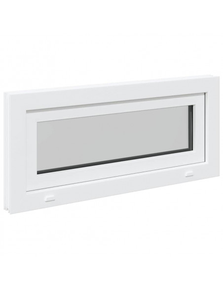 Finestra Seminterrato RISOR 90x40 cm Tilt 3 Vetri Bianco