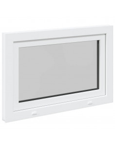 Finestra da cantina "RISOR" 90x50 cm anta ribalta DIN destra bianca