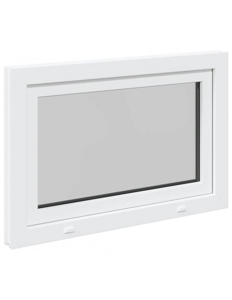 Finestra da cantina "RISOR" 90x50 cm anta ribalta DIN destra bianca