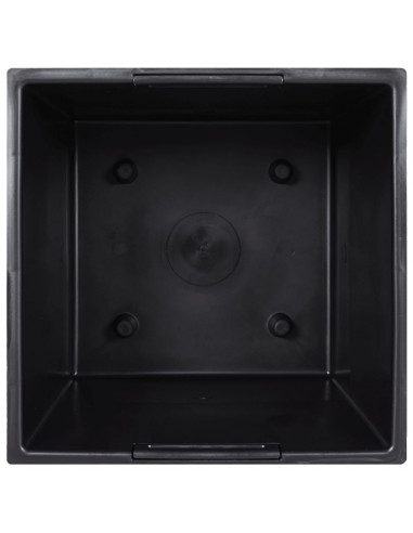 Fioriera con Interno Rimovibile Antracite 21/49 L PP Cemento