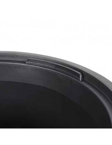 Fioriera con Interno Rimovibile Bianco 18/45 L PP Scanalato