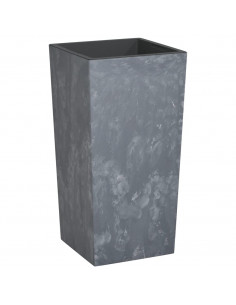 Fioriera con Interno Rimovibile Grigio 21/49 L PP Cemento