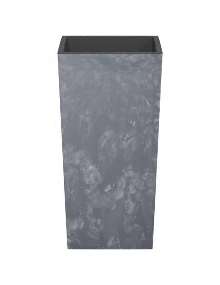 Fioriera con Interno Rimovibile Grigio 21/49 L PP Cemento
